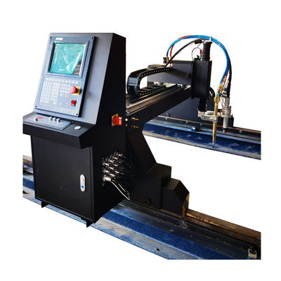 Ql4 Steel Metal 30mm Gantry Cnc Mesin Pemotong Plasma Ukuran 1000W 2000 * 6000mm