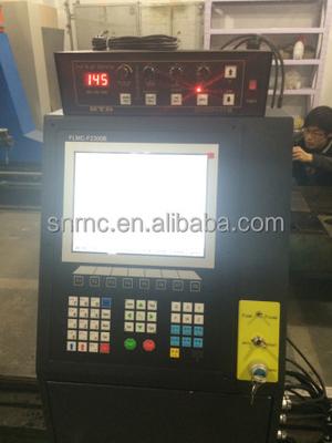 Black Gantry CNC Plasma Flame Cutting Machine Untuk Lembaran Logam