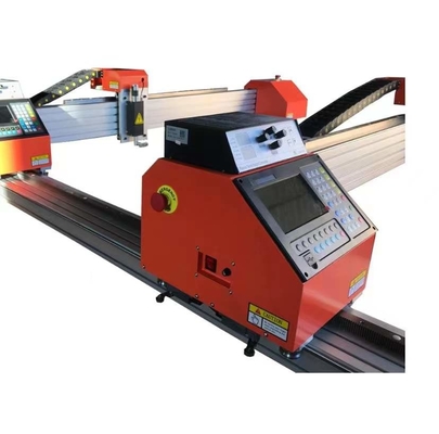 220V Gantry Mesin Pemotong Api CNC Portabel Baja Karbon Pemotong Plasma