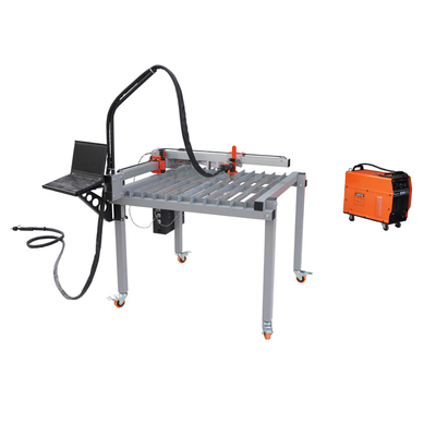 1200mm Kecil CNC Plasma Cutter Carbon Steel Meja Pemotong Plasma Kecil