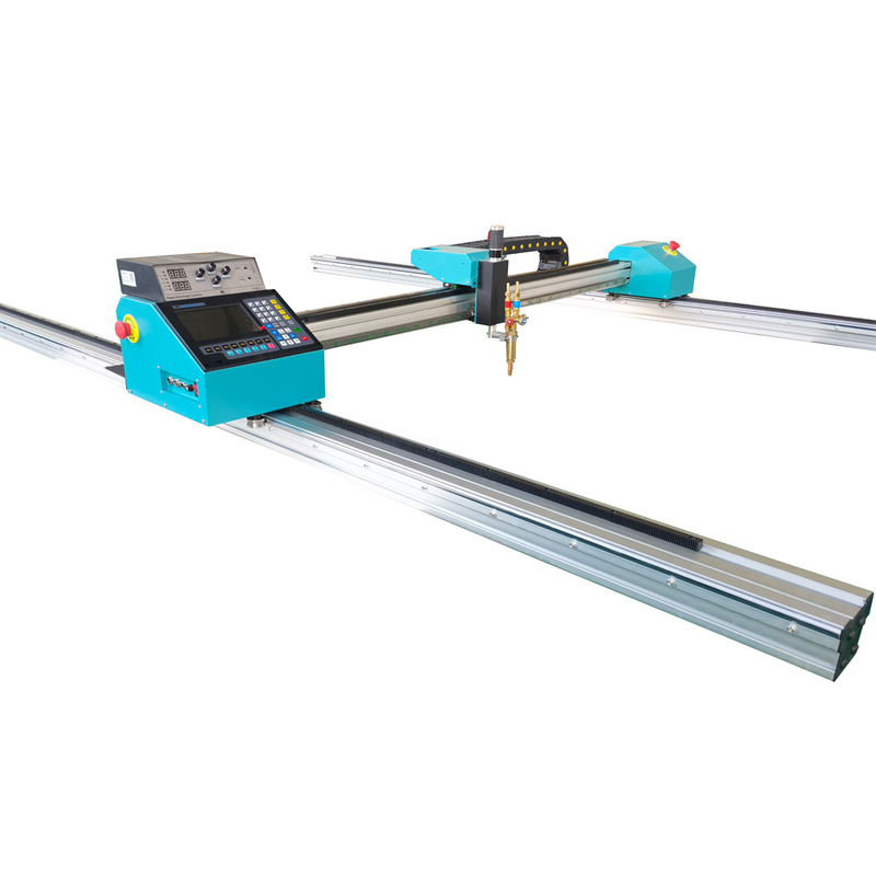 Gantry Type Plate Metal Cnc Plasma Cutting Machine Step Motor