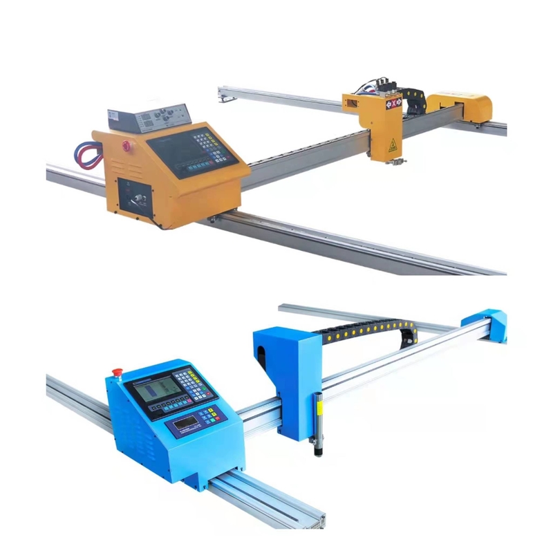 200A Gantry Type Cnc Mesin Pemotong Plasma 3000mm Pemotong Plasma Kecil
