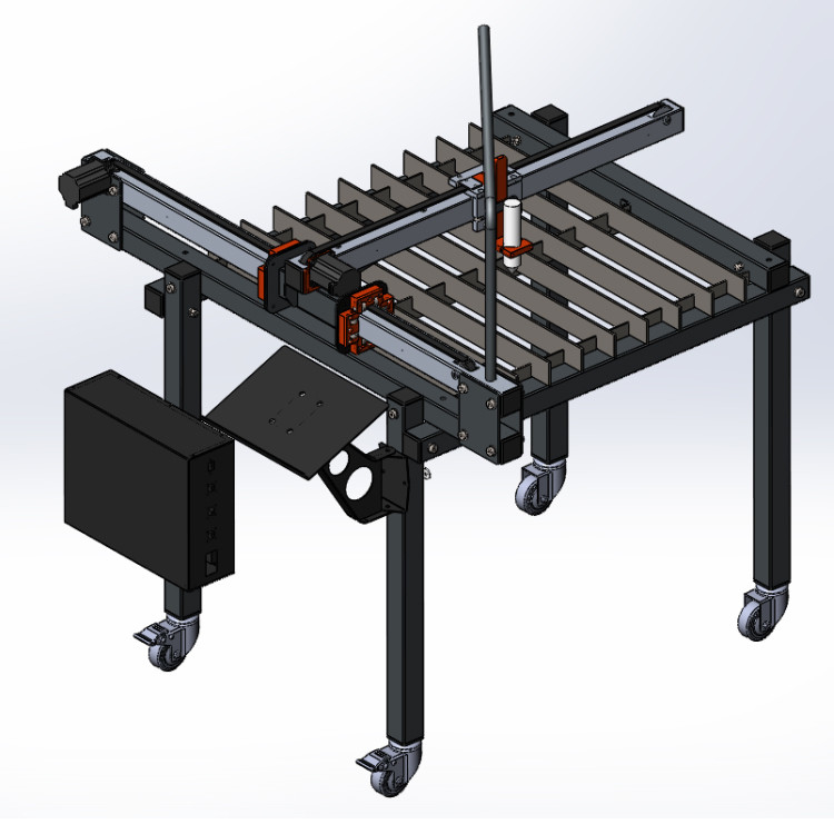SNR CNC Metal Cutting Table 1.2m Pemotong Plasma CNC Kecil Untuk Stainless